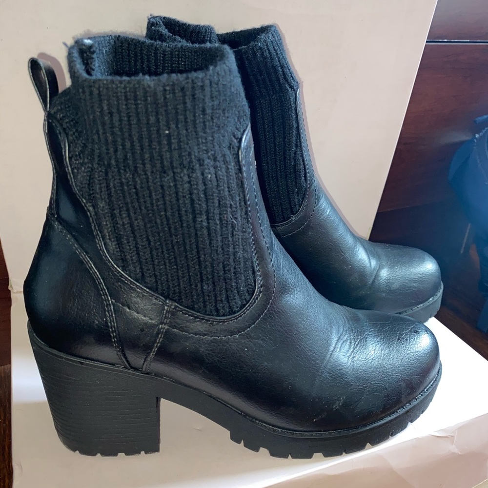 Black booties